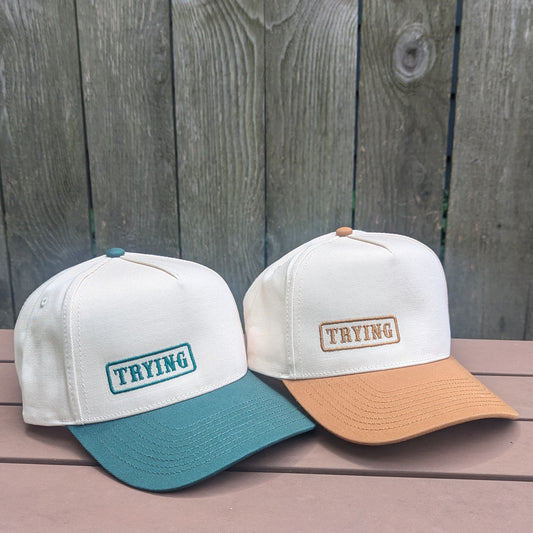 TRYING classic ballcap - 2 colors